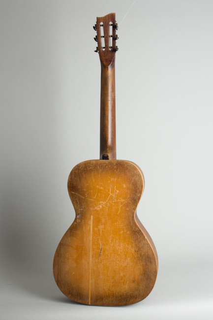Richter  Flat Top Acoustic Guitar with Period Western Decoration (1930