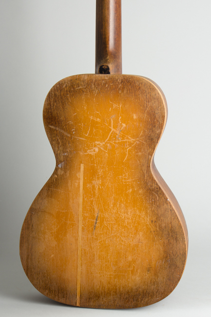 Richter  Flat Top Acoustic Guitar with Period Western Decoration (1930