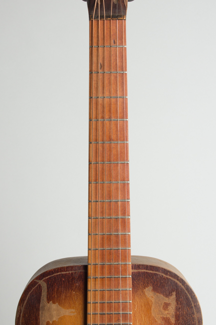 Richter  Flat Top Acoustic Guitar with Period Western Decoration (1930