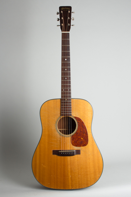 C. F. Martin  D-18 Flat Top Acoustic Guitar  (1957)