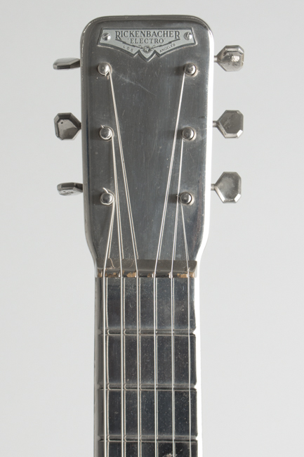 Rickenbacker  Silver Hawaiian Lap Steel Electric Guitar  (1937)