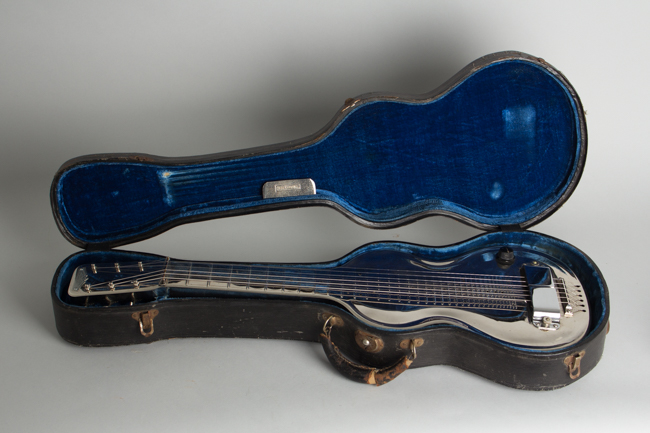 Rickenbacker  Silver Hawaiian Lap Steel Electric Guitar  (1937)