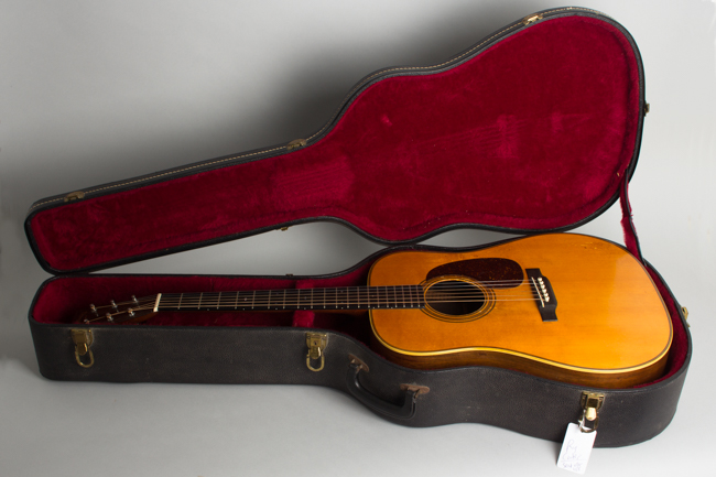 C. F. Martin  D-28 with T.J. Thompson top formerly owned by Ry Cooder Flat Top Acoustic Guitar  (1935)