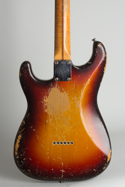 Fender  Stratocaster Non Tremolo Solid Body Electric Guitar  (1958)