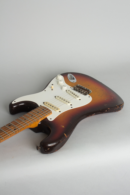 Fender  Stratocaster Non Tremolo Solid Body Electric Guitar  (1958)