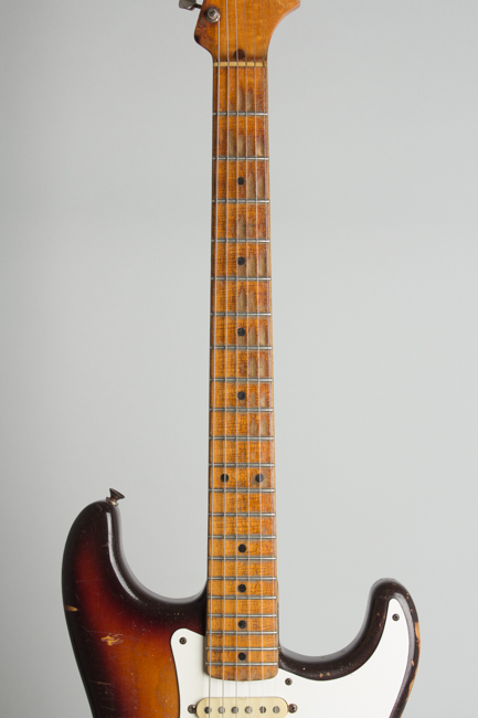 Fender  Stratocaster Non Tremolo Solid Body Electric Guitar  (1958)