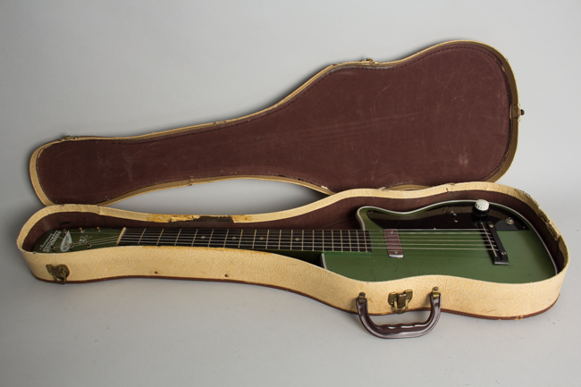  Stratotone Newport Model H-42/2 Solid Body Electric Guitar, made by Harmony  (1956)