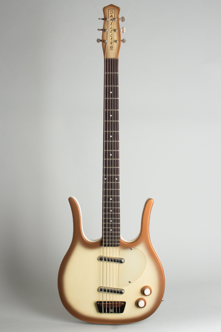 Danelectro  Longhorn Model 4623 Electric 6-String Bass Guitar ,  c. 1967