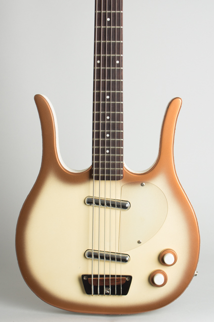 Danelectro  Longhorn Model 4623 Electric 6-String Bass Guitar ,  c. 1967