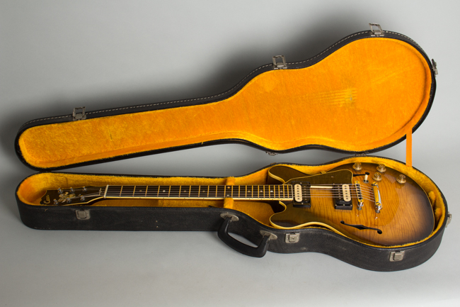 Steve Carr  Mini-335 Owned and used by Elliott Sharp Semi-Hollow Body Electric Guitar (1981)