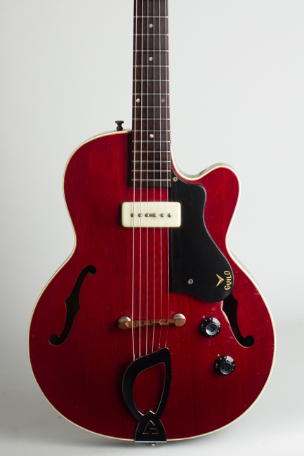 Guild  M-65 Freshman Owned and Used by Elliott Sharp Thinline Hollow Body Electric Guitar (1962)