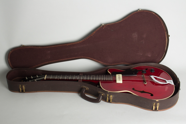 Guild  M-65 Freshman Owned and Used by Elliott Sharp Thinline Hollow Body Electric Guitar (1962)