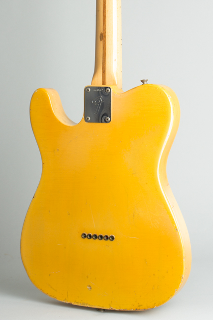 Fender  Telecaster Owned and used by Elliott Sharp Solid Body Electric Guitar  (1971)