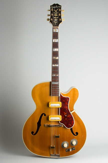 expand image Epiphone Zephyr Deluxe Regent Hollow Body Electric Guitar (1948)