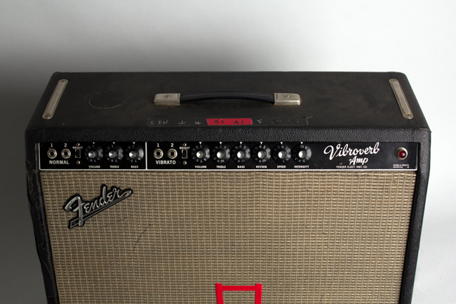 Fender  Vibroverb AA-763 Owned and used by Ry Cooder Tube Amplifier (1964)