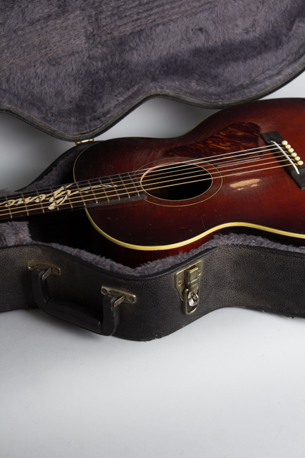 Supertone Gene Autry Round Up Flat Top Acoustic Guitar, made by Harmony  (1940)