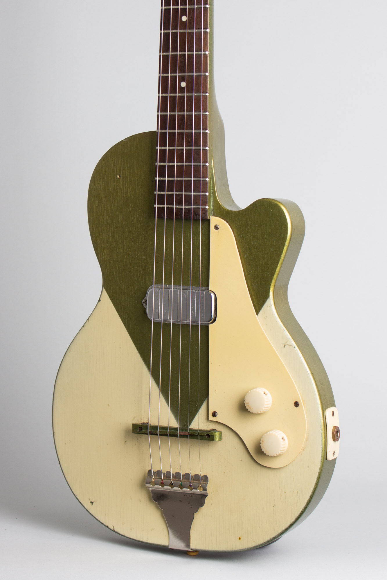 Orpheus Solid Body Electric Guitar, made by Kay, c. 1957 RetroFret