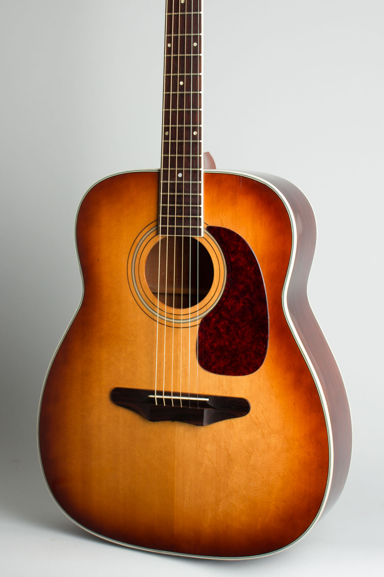 Silvertone Model 1220L Jumbo Flat Top Acoustic Guitar, made by Harmony (1969) RetroFret