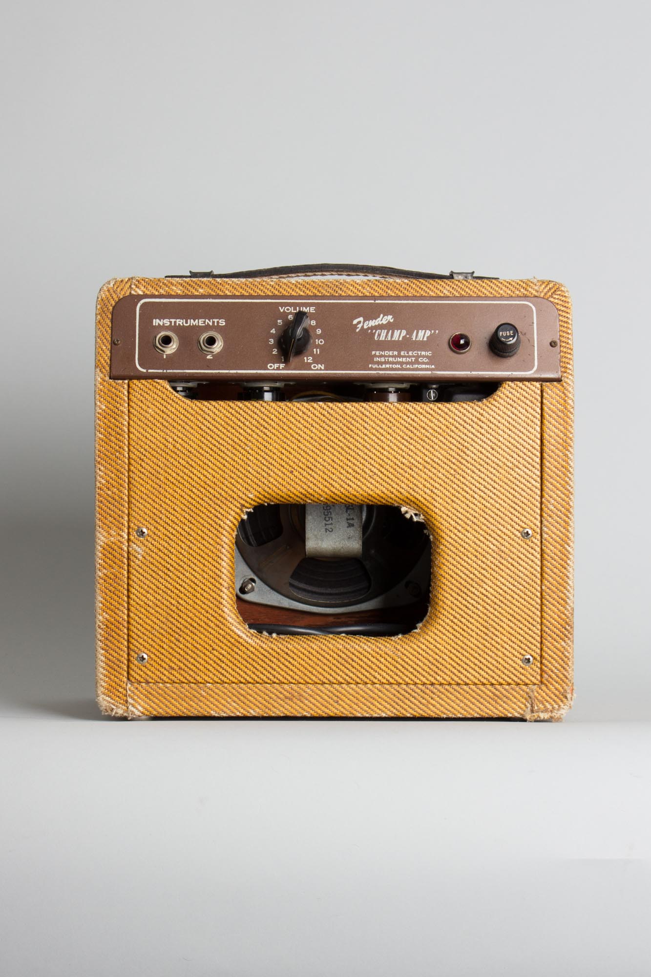 日本代理店正規品 1955年製 FENDER CHAMP ヴィンテージ\n\nツィード TWEED - 通販 - www.cedartowersdentalcenter.com