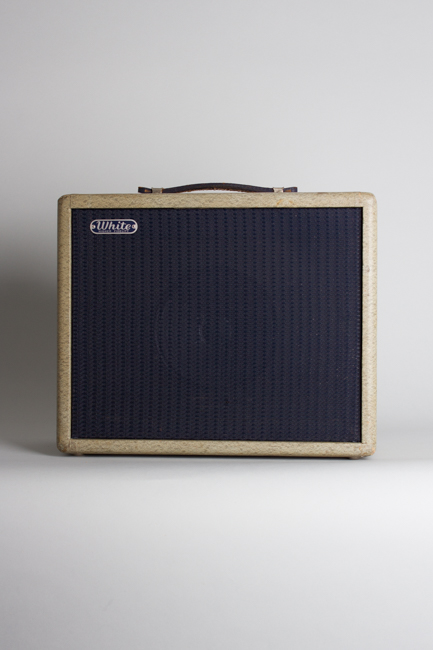  White Tube Amplifier, made by Fender (1962)