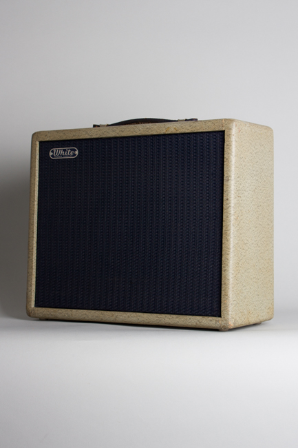  White Tube Amplifier, made by Fender (1962)