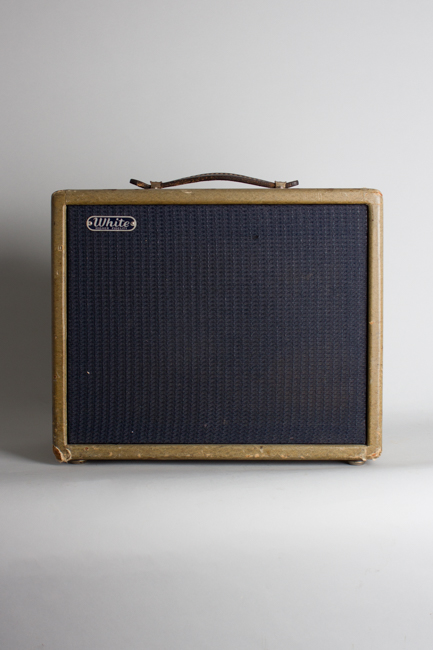  White Tube Amplifier, made by Fender (1960)