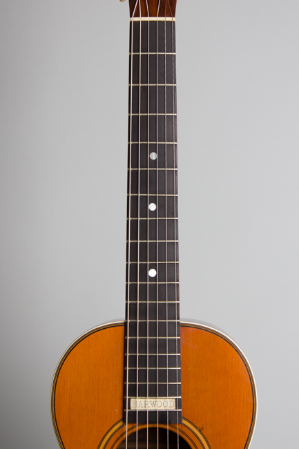 Harwood  Parlor Guitar ,  c. 1915