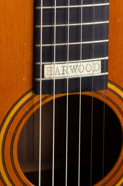 Harwood  Parlor Guitar ,  c. 1915