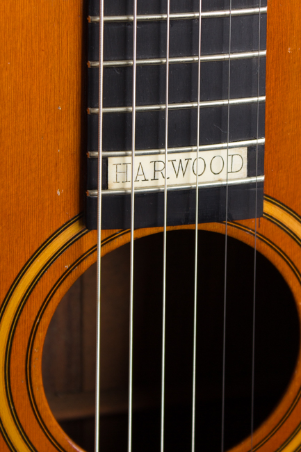 Harwood  Parlor Guitar ,  c. 1915