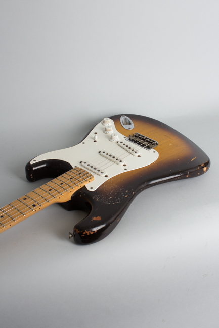 Fender  Stratocaster Non Tremolo Solid Body Electric Guitar  (1956)