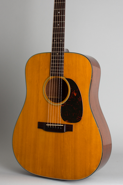 C. F. Martin  D-18 Flat Top Acoustic Guitar  (1966)