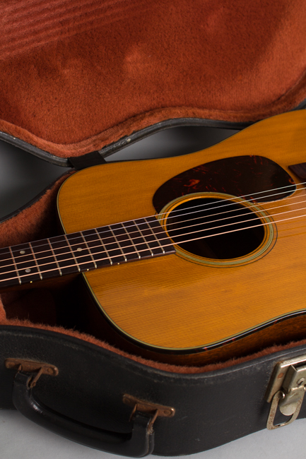 C. F. Martin  D-18 Flat Top Acoustic Guitar  (1966)