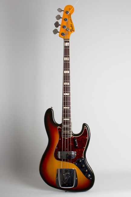 Fender  Jazz Bass Solid Body Electric Bass Guitar  (1971)