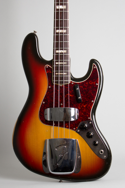 Fender  Jazz Bass Solid Body Electric Bass Guitar  (1971)