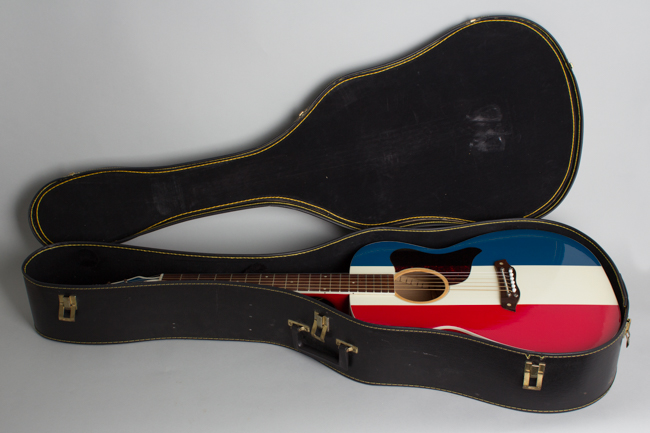  Buck Owens American Flat Top Acoustic Guitar, made by Harmony  (1970)