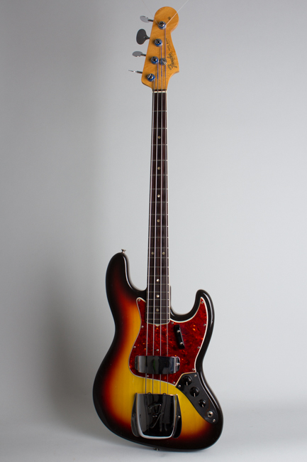 Fender  Jazz Bass Solid Body Electric Bass Guitar  (1966)