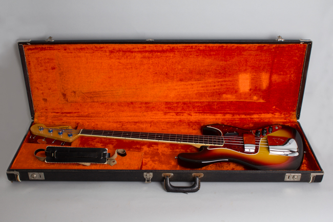 Fender  Jazz Bass Solid Body Electric Bass Guitar  (1966)