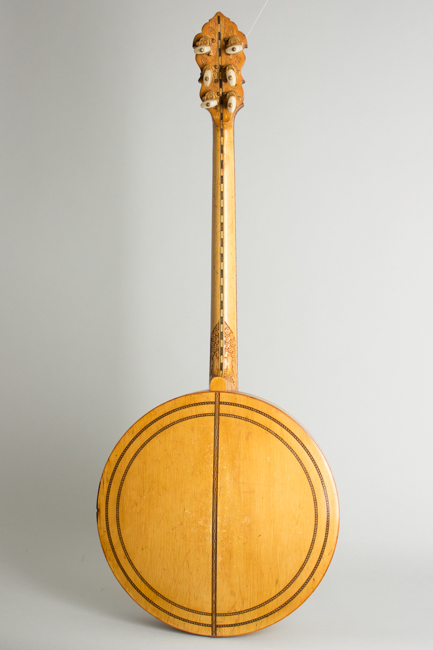Paramount  Tenor Harp Style E Wood Top Banjo  (1924)