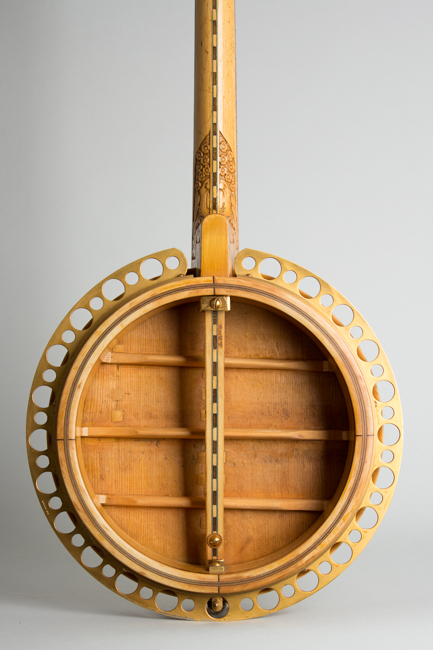 Paramount  Tenor Harp Style E Wood Top Banjo  (1924)