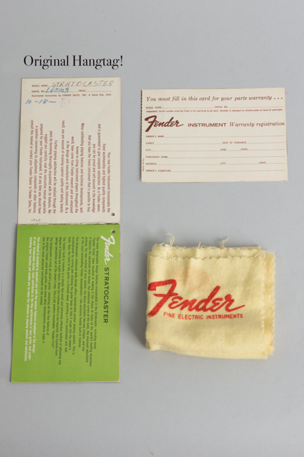 Fender  Stratocaster Solid Body Electric Guitar  (1965)