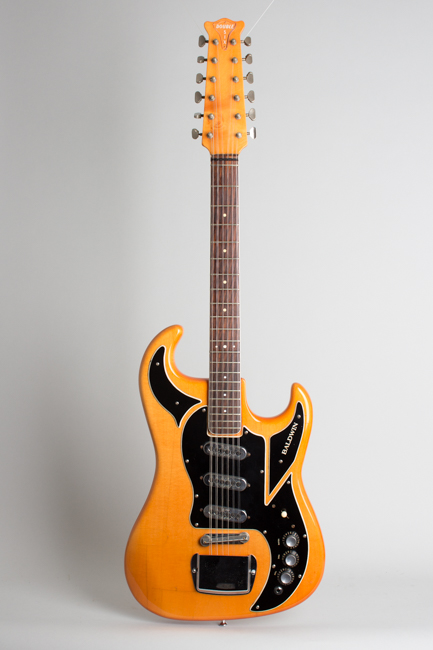 expand image Baldwin - Burns Double Six 12 String Solid Body Electric Guitar (1966)