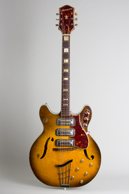 Harmony  H-75 Thinline Hollow Body Electric Guitar  (1960)