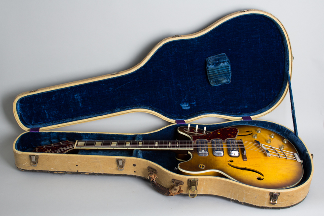 Harmony  H-75 Thinline Hollow Body Electric Guitar  (1960)