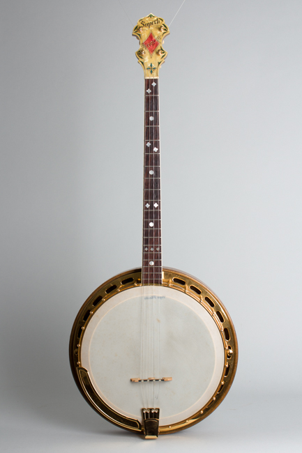  Superb Peerless Tenor Banjo, made by Epiphone ,  c. 1926