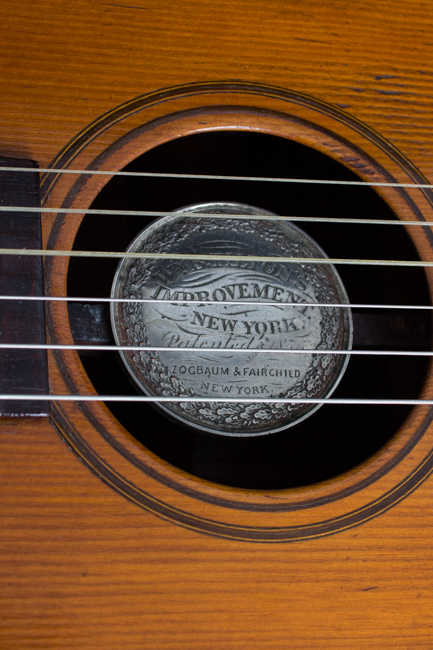  Wm. B. Tilton Style # 0 Flat Top Acoustic Guitar, made by John C. Haynes ,  c. 1875