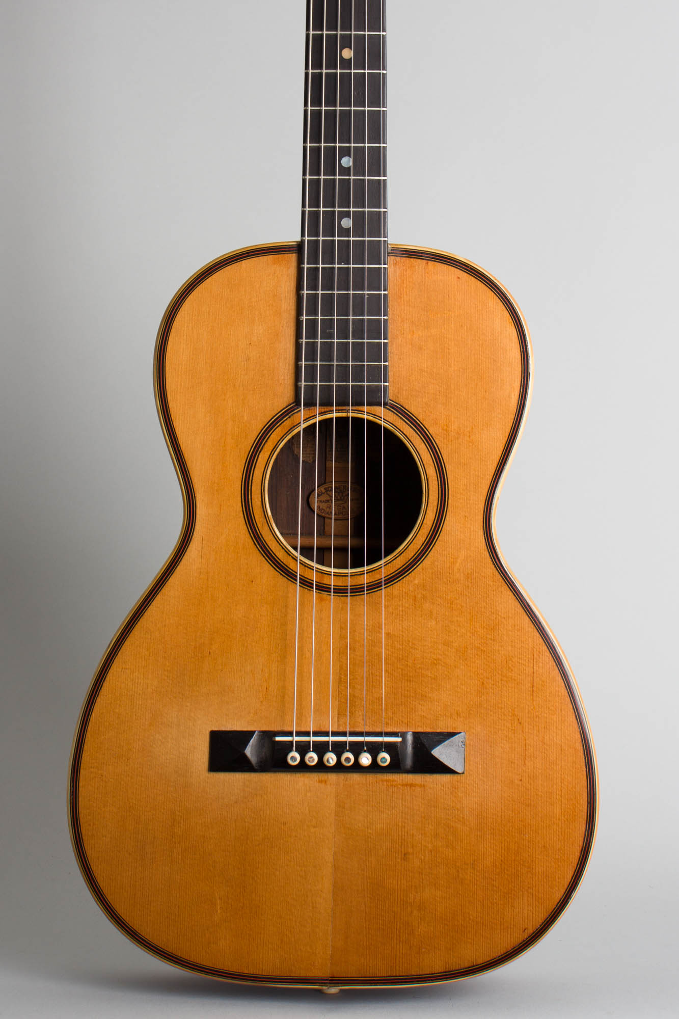 【REGAL】チロリアン☆EAST COAST COLLECTION☆24.5 Regal Model 102S Flat Top Acoustic Guitar, made by Wulschner