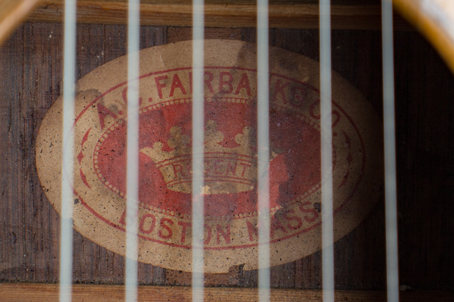 Fairbanks  Regent Flat Top Acoustic Guitar ,  c. 1900